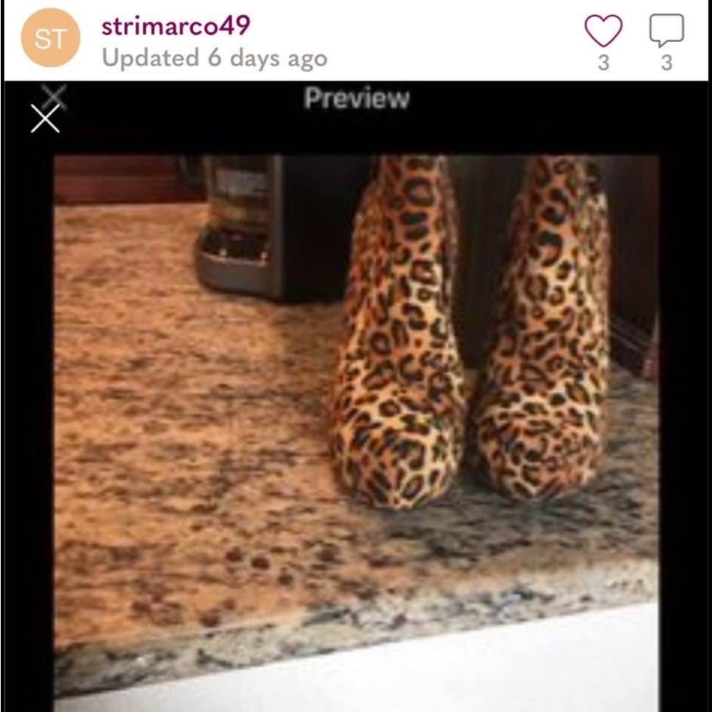 Leopard Print Heels
